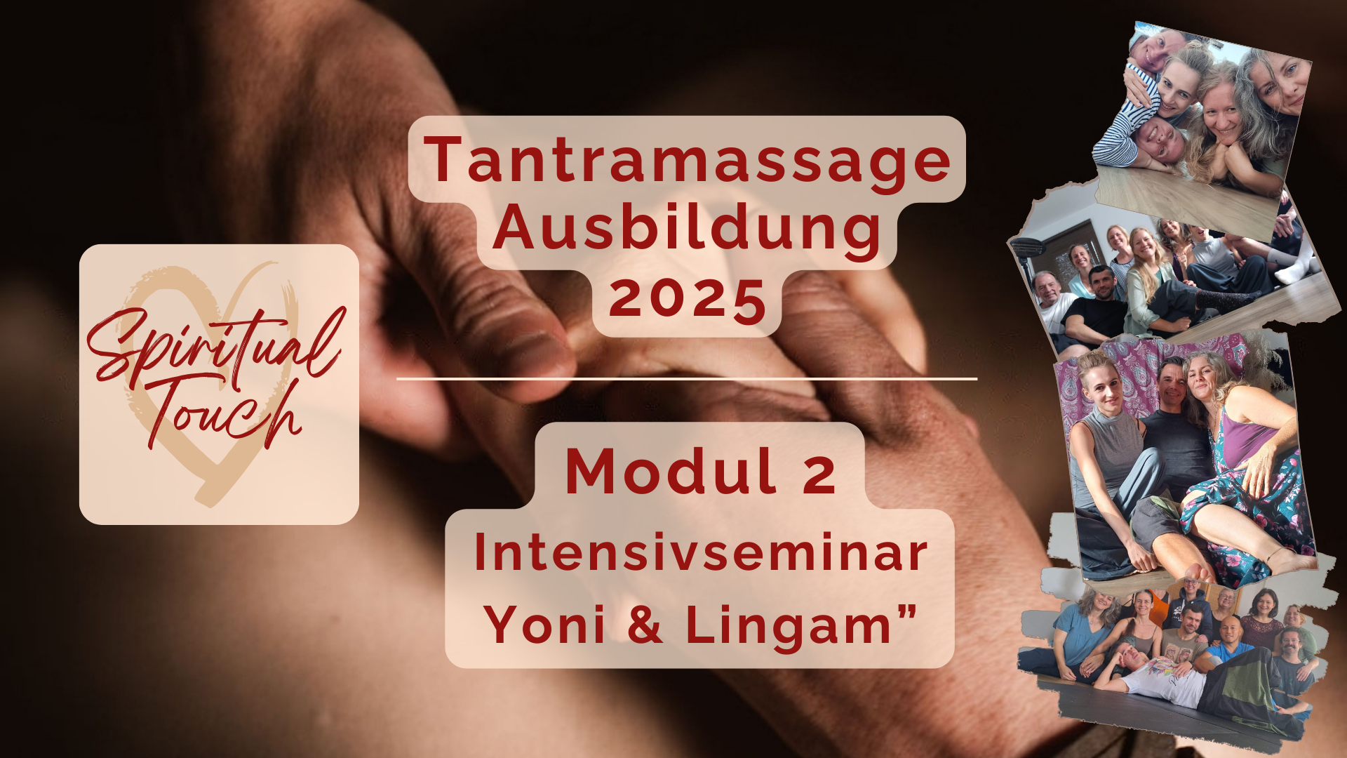 Tantramassage-Ausbildung – Modul 2         „Intensiv-Seminar“